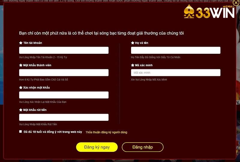 Đăng ký nhanh tài khoản tham gia cá cược ngay game mậu binh