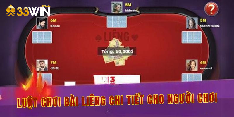 Luật chơi bài liêng chi tiết cho người chơi